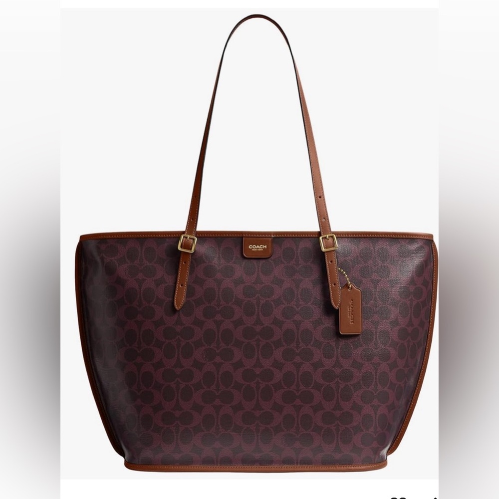 COACH Taxi Tote Bag In Signature Canvas